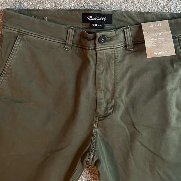 Madewell Olive Green Chinos - Picture 5 of 5